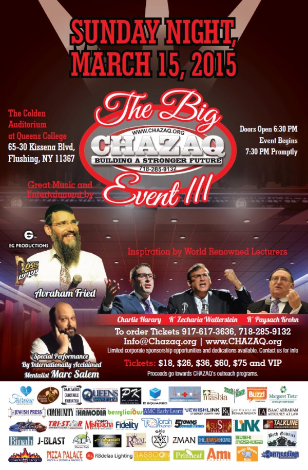 Big CHAZAQ Event III resized